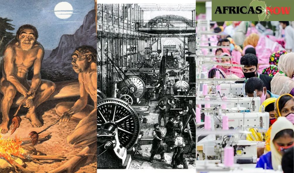 Technological Evolution: Making and Breaking of the World