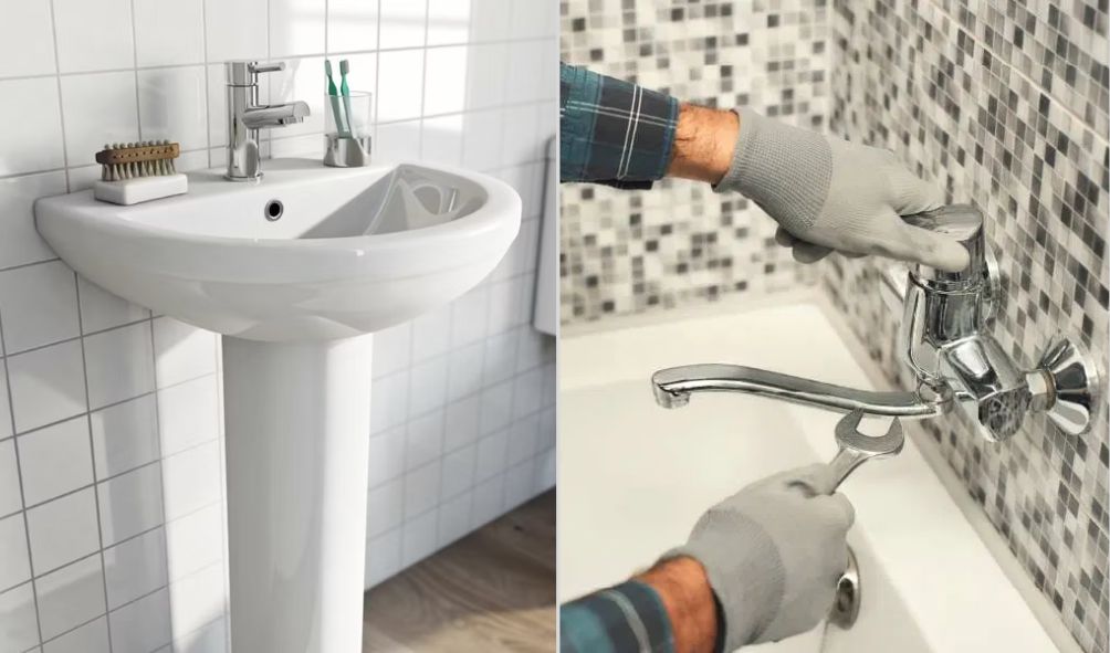 How To Install A Basin Tub/Sink and Taps