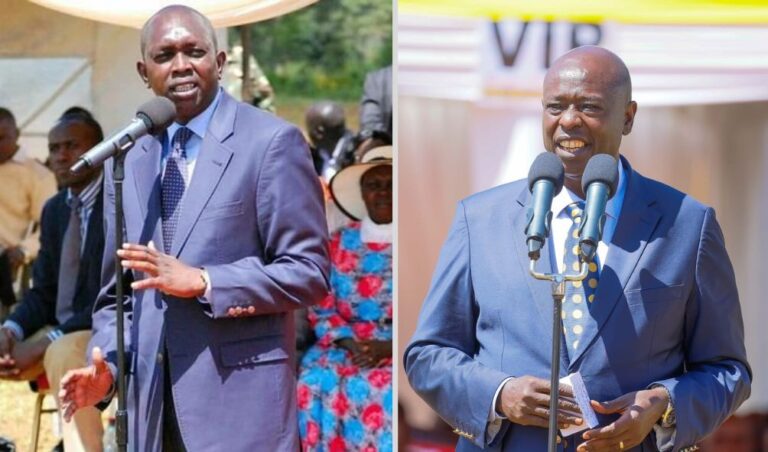 "You should not threaten me" - Oscar Sudi Hits Back At Gachagua
