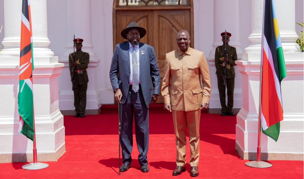 South Sudan's Kiir Hits At The US And EU For Meddling In The Ruto-Led Peace Talks