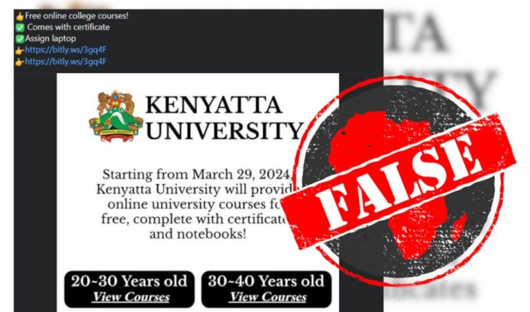Kenyatta University Warns Students Of Facebook Page Advertising Non-existent Online Courses