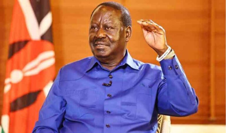 TOP AU Candidate Threatened To Step Down As Raila's Campaign Gains Momentum