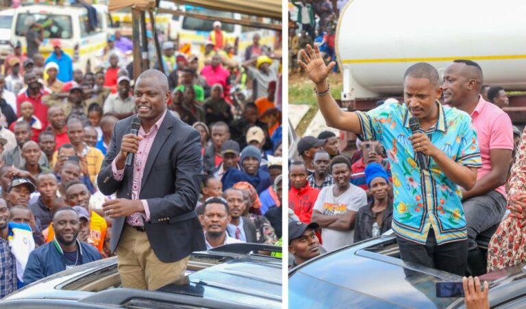 Babu Owino, Ichung'wa Join Forces To Condemn Divisive Politics
