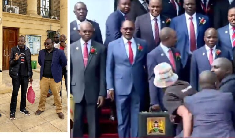 Man Who Disrupted CS Ndungu's Budgetary Photo Session Pleads Not Guilty