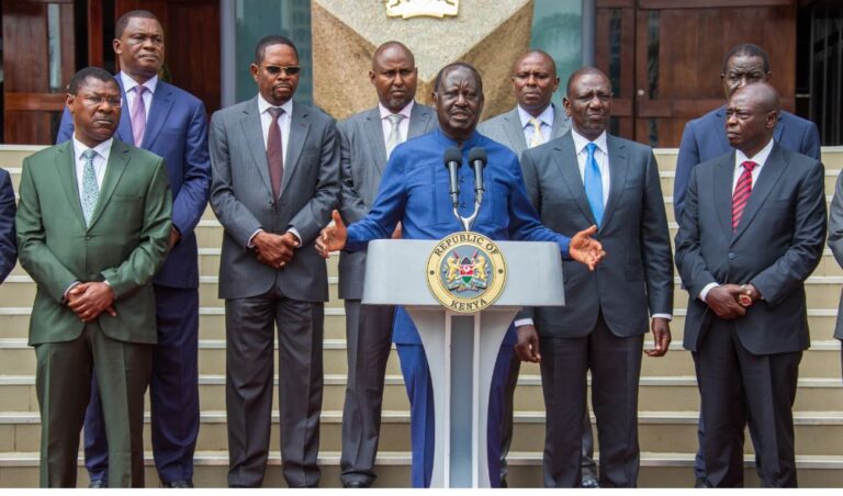 NATIONAL DIALOGUE: Raila Gives Criteria To Choose The Committee