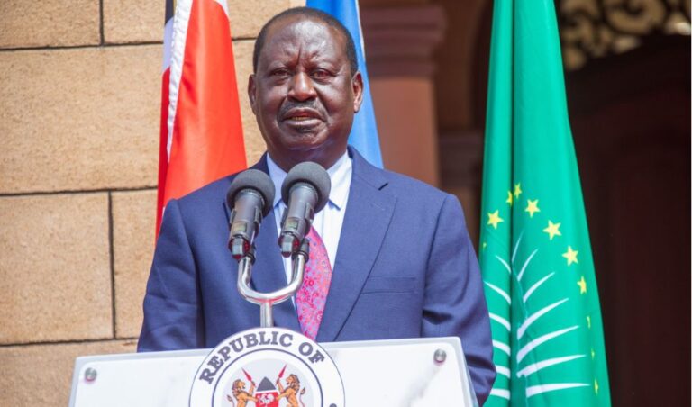 Raila Odinga Threatens To Walk Out Of AUC Candidature Citing Country's Turmoil Political Situation