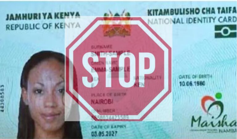 MAISHA NAMBA STOPPED: Kenya's High Court Blocks New Digital ID Card Rollout