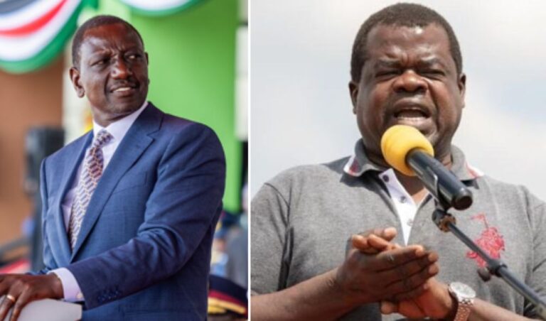 Senator Omtatah Blasts Ruto For Using Propaganda To Manage The Country's Economy