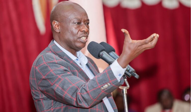 DP Gachagua Criticises Top Officials Undermining President Ruto