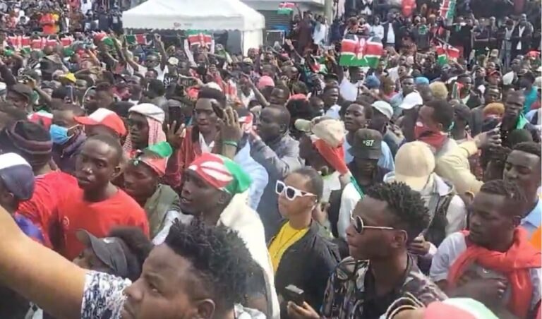 Kenyans Come Out In Large Numbers At Uhuru Park For Gen Z Memorial Concert