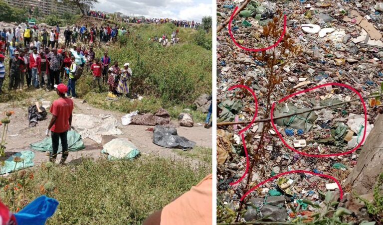 10 Mutilated Bodies Unearthed By Kenyan Activists In Mukuru, Majority Female