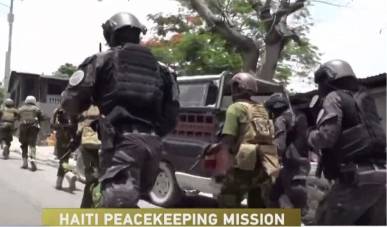 Gov't Refutes Reports On The Death Of 7 Kenya Police In Haiti