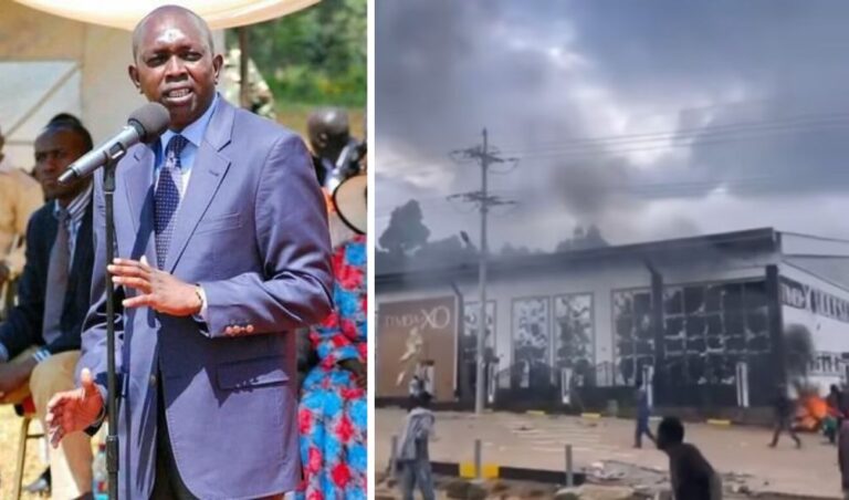 Oscar Sudi Reveals Why He Didn't Retaliate Against Protesters Who Vandalised His Nightclub