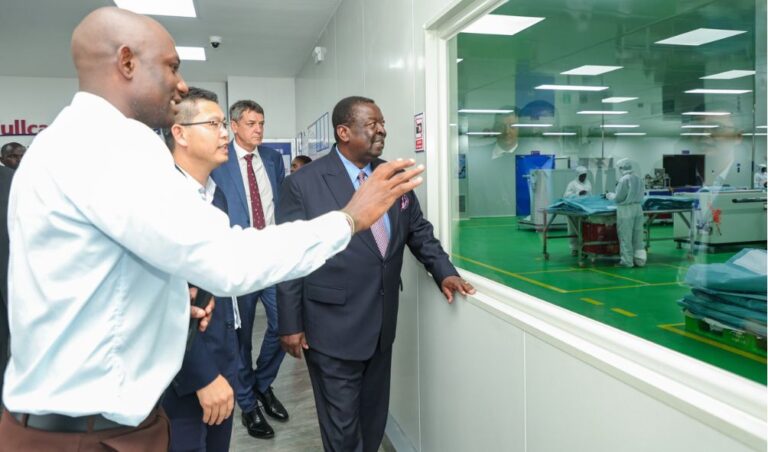 Mudavadi Relays The ONLY Way To Create Jobs For Kenyan Youths After Visiting Tatu City