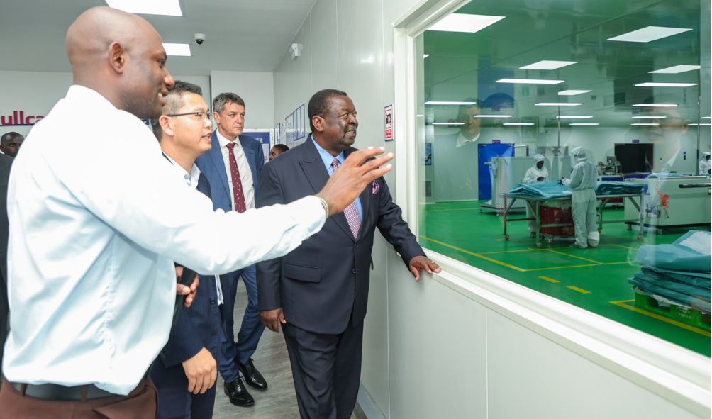 Mudavadi Relays The ONLY Way To Create Jobs For Kenyan Youths After Visiting Tatu City