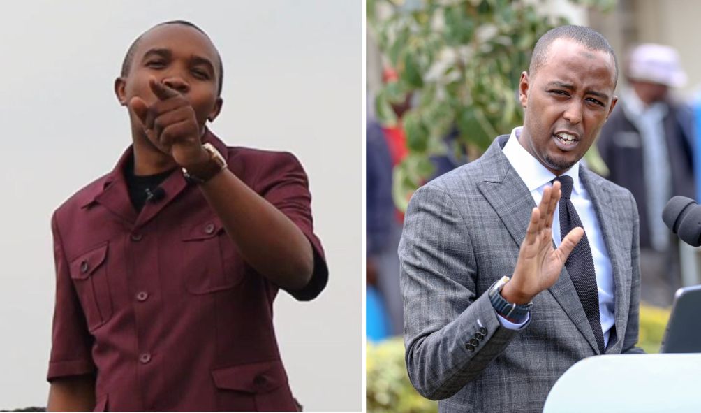 Hussein Mohammed Uses X-Rated Language Against Morara Kebaso On Live TV