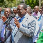 Mudavadi Cornered By Striking Teachers, Forced To Address Them