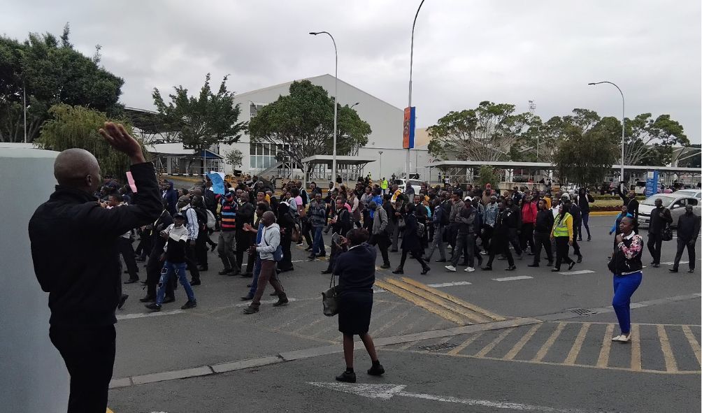 ADANI-JKIA DEAL: KAA Staff Halts Airport Activities With A Procession, Strike To Tuesday