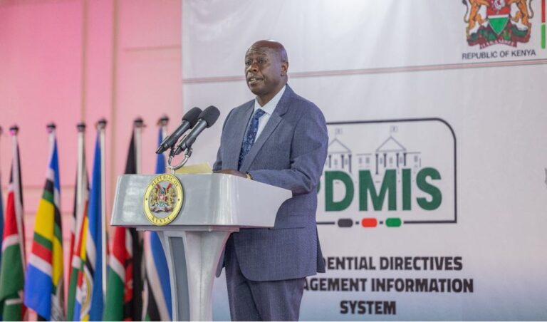 Gachagua Defends Ex-CS Linturi After Incompetence Reports, Says 'Didn't Fail To Perform'