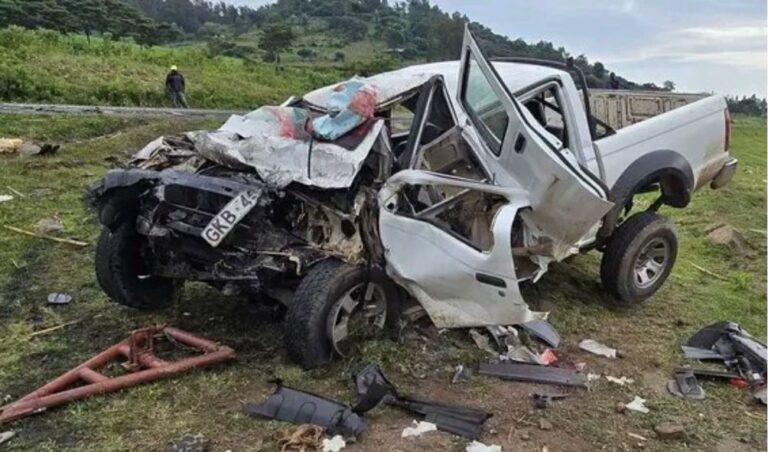 Grisly Accident Kills 3 In Kericho Involving Gov't Vehicle