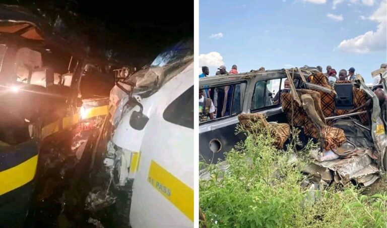 2 Dead, 8 Athletes Injured In A Head-On Collision Along Nakuru-Eldoret Highway