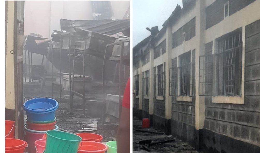 SCHOOL FIRES: Another School In Machakos Engulfed In Inferno, Destroys Property of Unknown Value