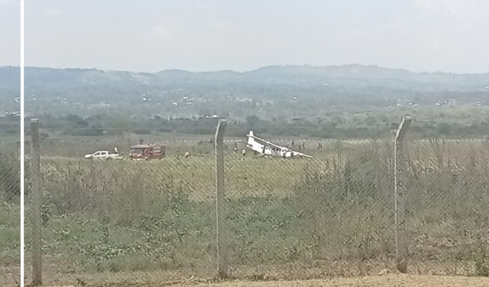 Plane Veers off Runway In Migori, All 11 On Board Unharmed