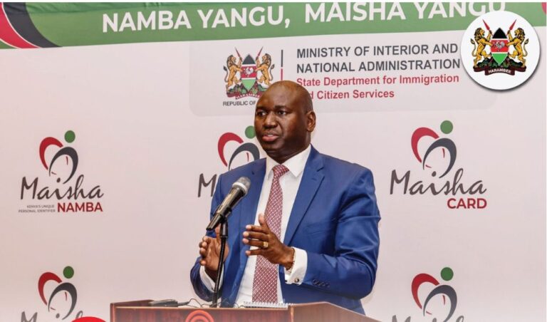 Kenyans To Receive New IDs Within 10 Days - Immigration PS Julius Bitok