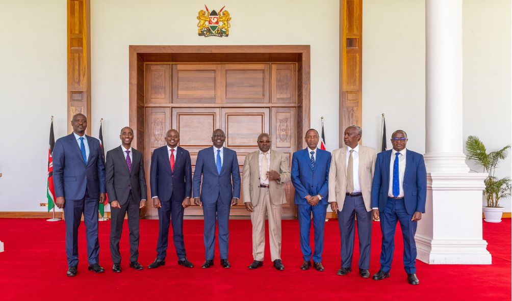Ruto Snubs DP Gachagua While Meeting Nyeri MPs At State House