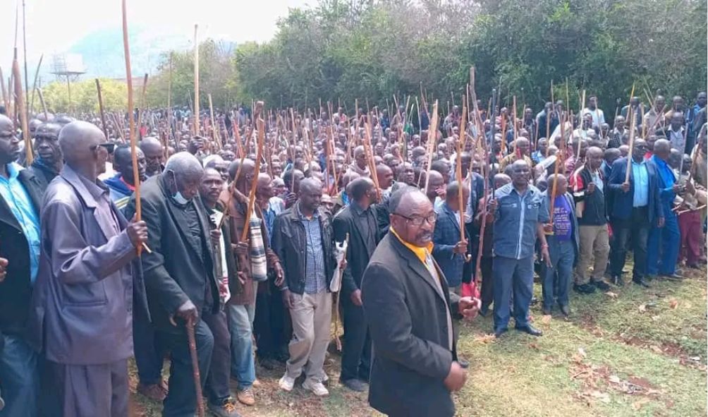 MT KENYA WAR: Over 2,000 Njuri Ncheke Elders Throw Weight Over Kindiki As Their Kingpin