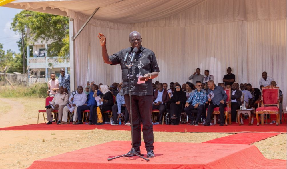 DP Gachagua Confirms Top Security Priority For Lamu County, Insists Dog Sniffers Continue