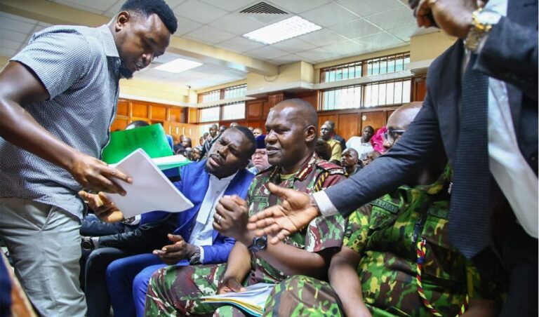 DIG Masengeli Served While In Court Over 'Rule Of Law'