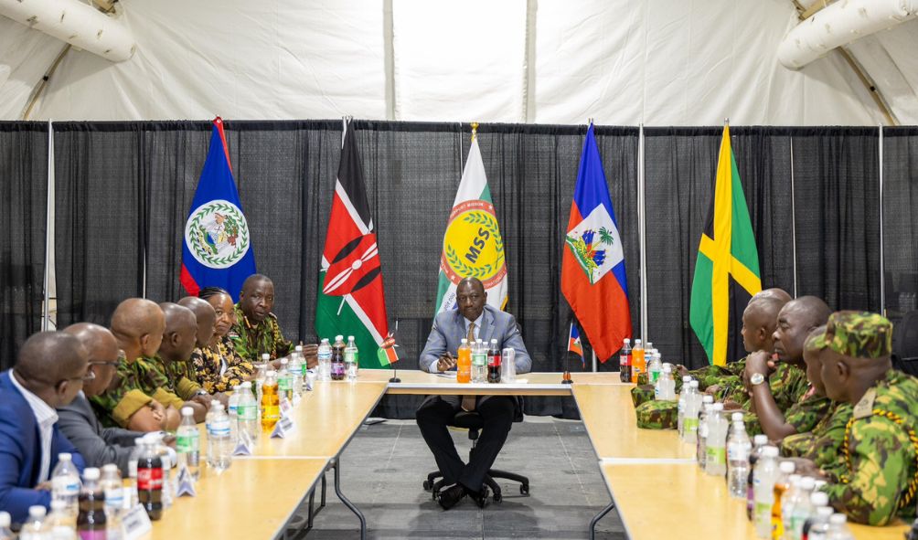 RUTO IN HAITI: Kenyan Officer Asks President Ruto Tough Questions Over Insurance Contract