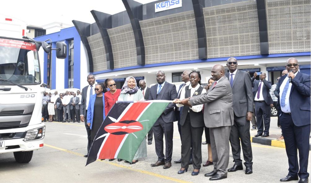 SHIF: KEMSA Flags Off Medical Supplies To Counties For New Health Plan