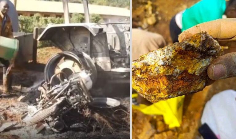 Gold-Mining Site Raided By Gang, Machines Set On Fire
