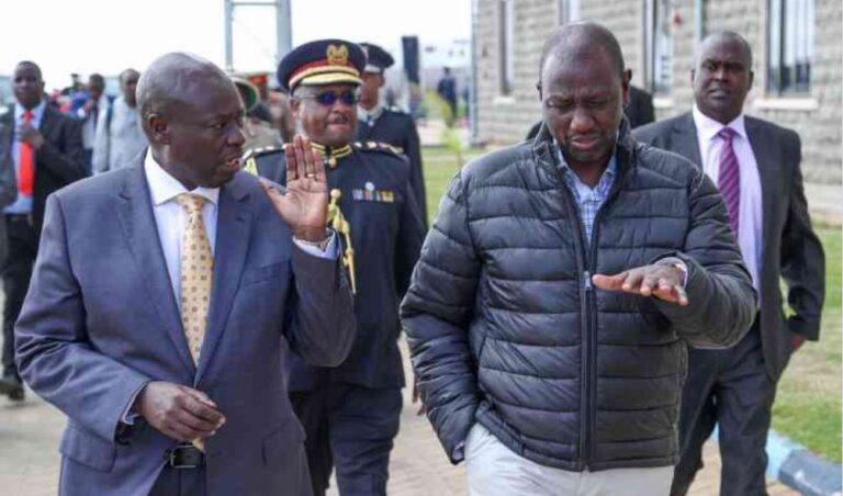 Ruto Hits At DP Gachagua For The First Time Since Impeachment Inception