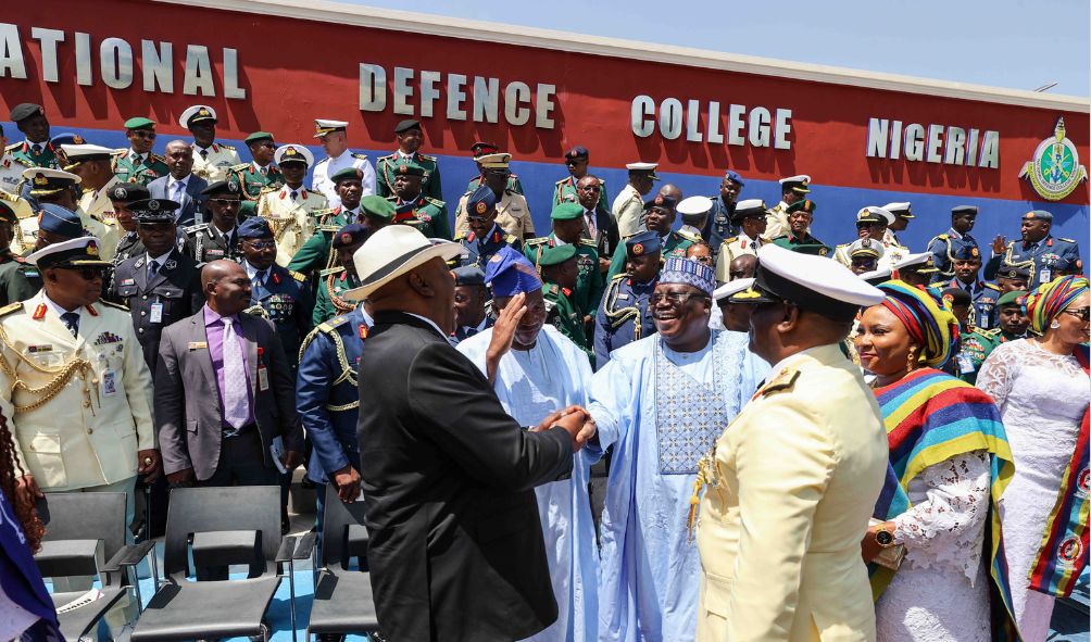 Uhuru Kenyatta Addresses Nigeria's Highest Military Gathering