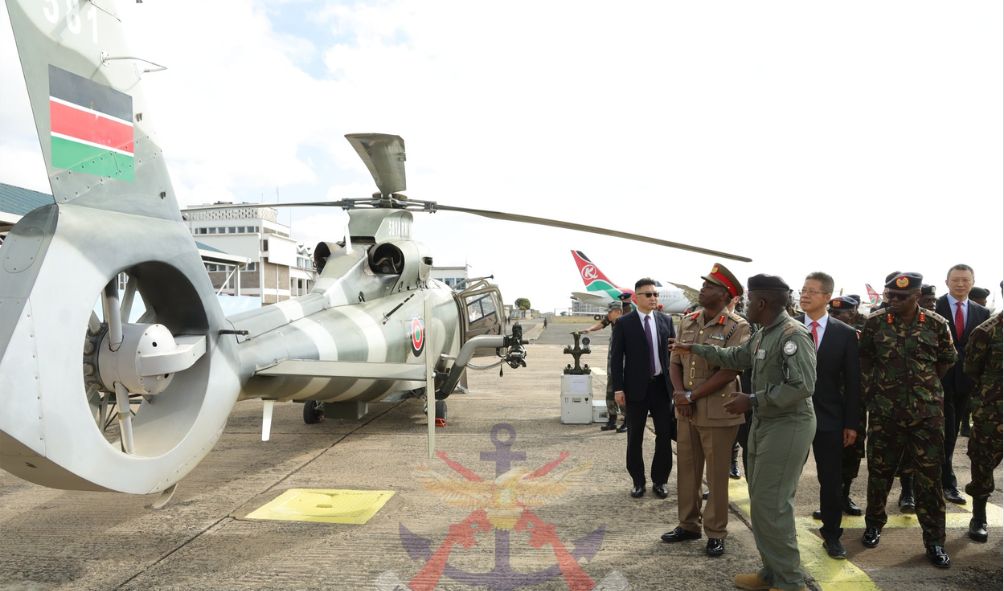 KDF Acquires Refurbished Z9 Military Choppers From China