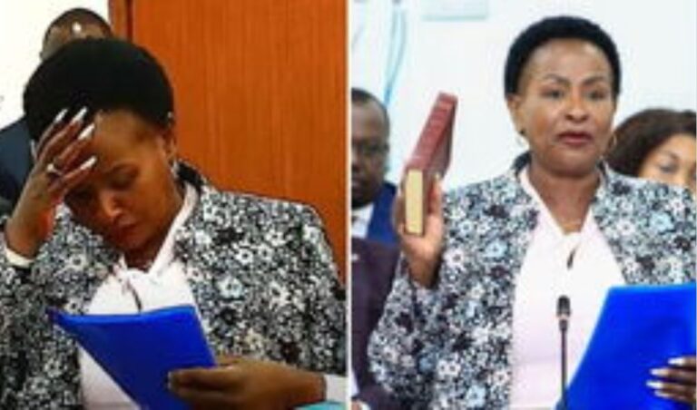 EMBARASSING! Machakos Governor Incorrectly Reads The Oath During Senate Grilling