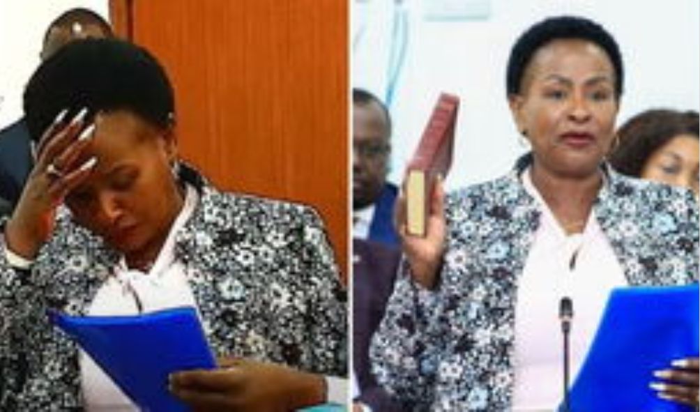 EMBARASSING! Machakos Governor Incorrectly Reads The Oath During Senate Grilling