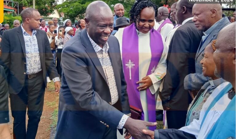 Gachagua's Message To Ruto, MPs While Attending Burial In Kirinyaga