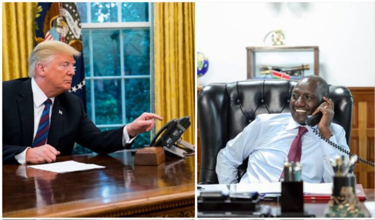 Details Of Ruto's Call With President-elect Trump, Haiti Mission Priority