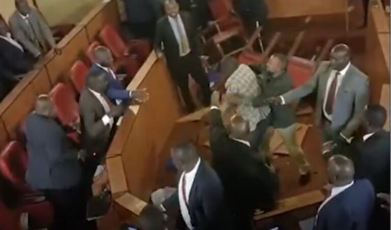 MCAs Fight Over Governor's Impeachment As Residents Camp Overnight