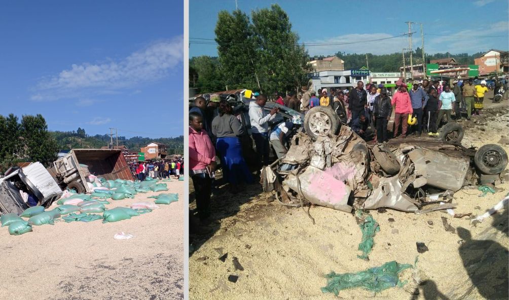 Sagana-Karatina Highway Accident Claims 5 Lives, One Critically Injured