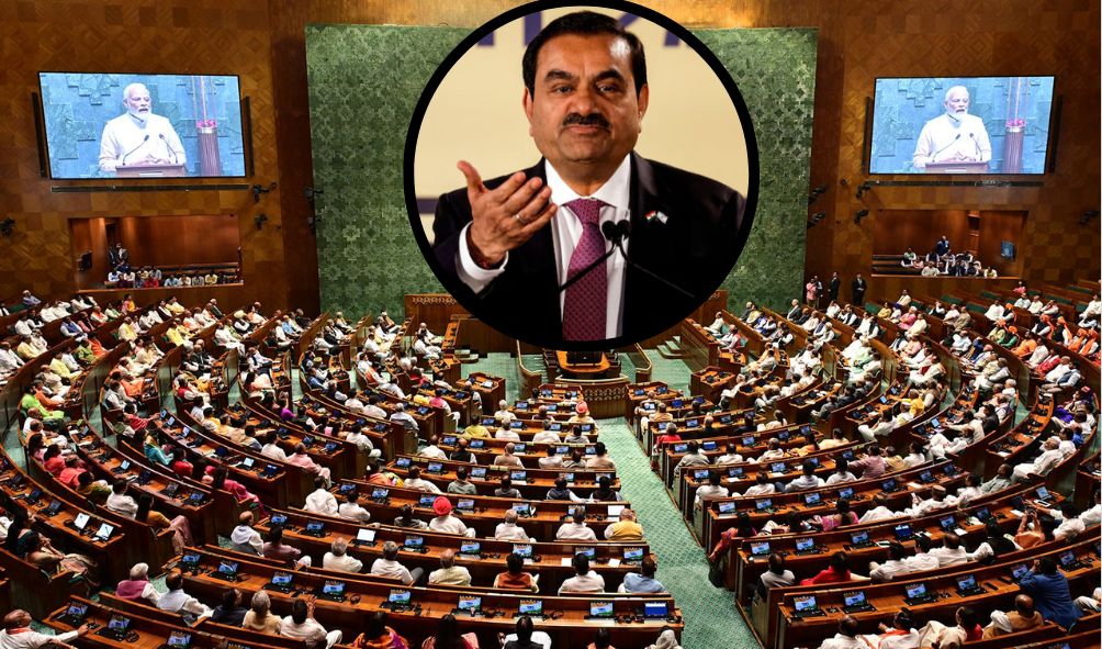 Adani Controversies Forces India's Parliament Into A Brief Suspension
