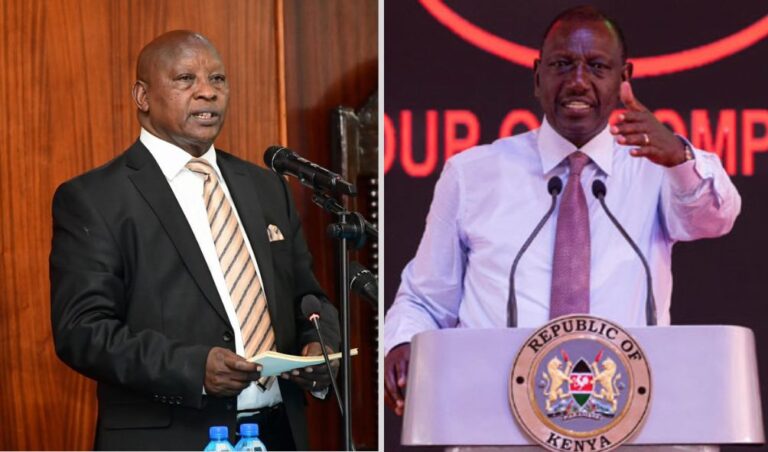 Ruto Hits Back At Governor Kahiga Over SHA 'Fake News'