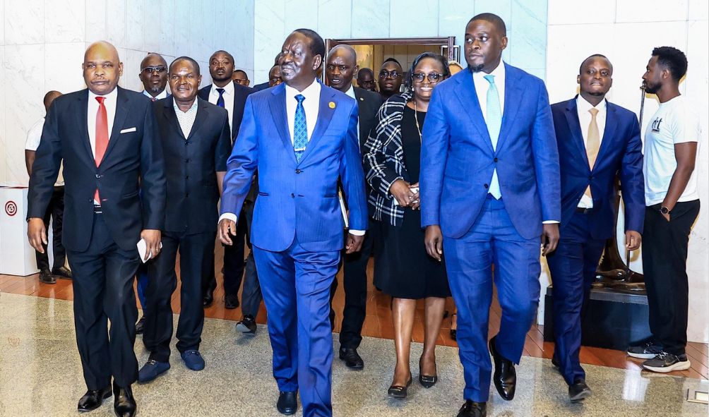 AUC: Raila Heads South After Ramping Up Support From West Africa