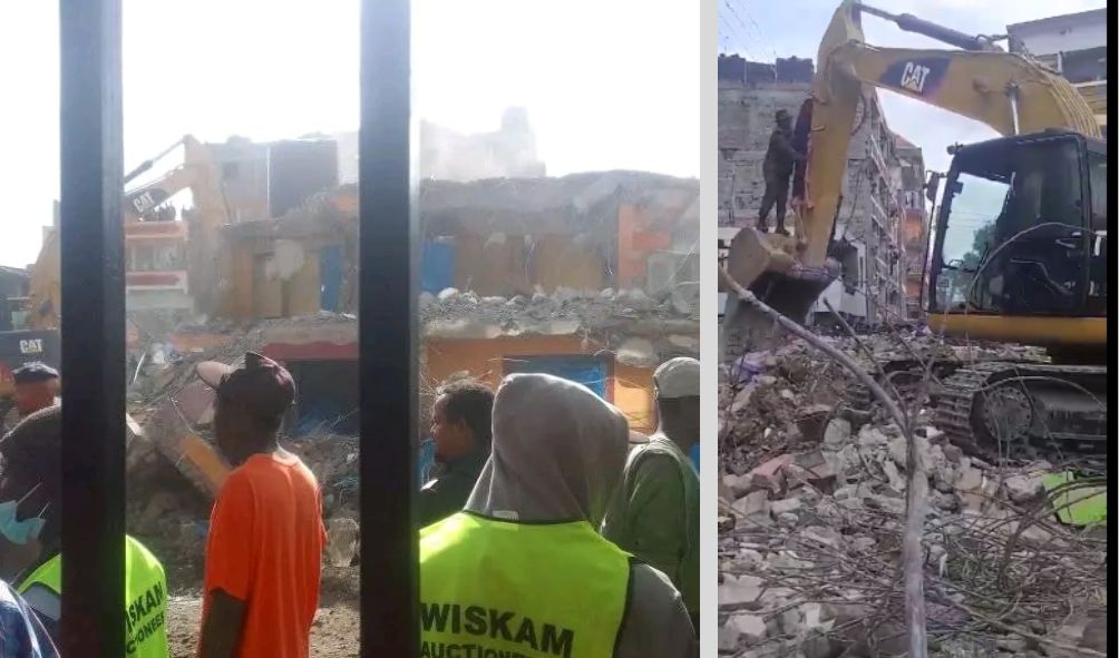 Investor Demolishes Homes In Kayole, Leaves Families Homeless