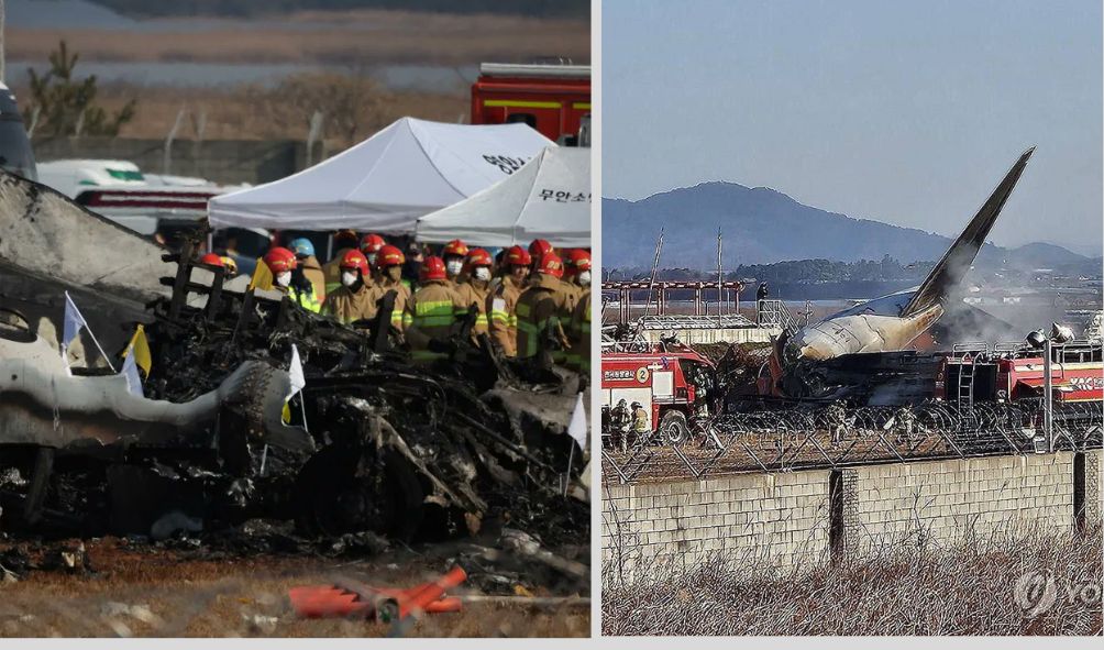 Another Plane Crash Kills Over 150 People In South Korea, 2 Rescued