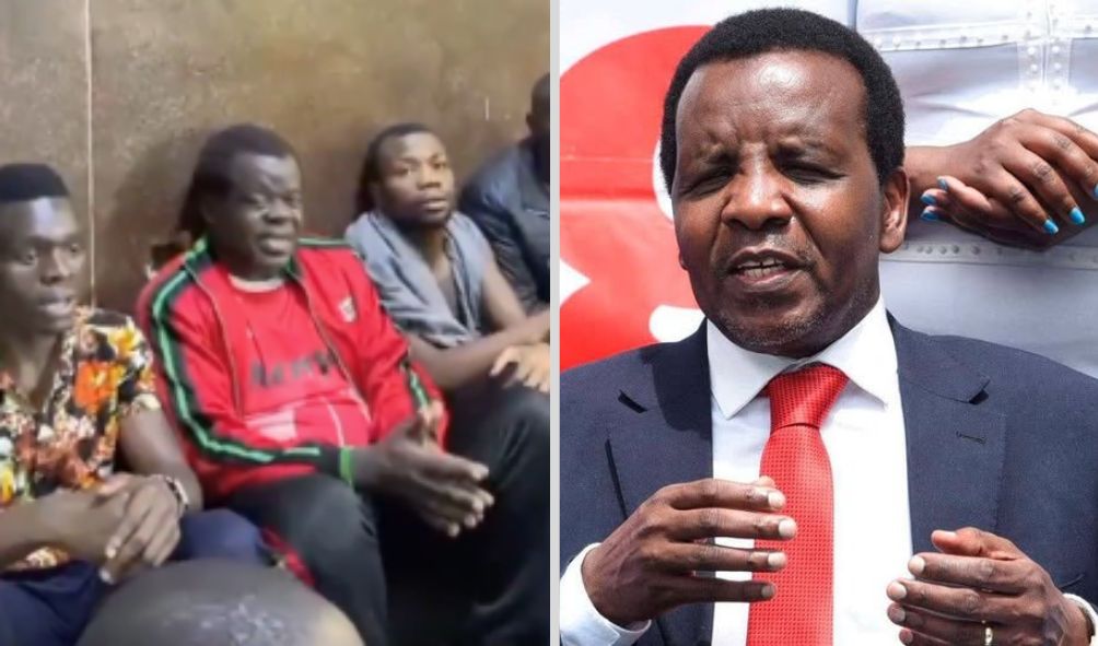 Senator Omtatah Goes Live From Police Custody While Reuben Kigame Arrested In Eldoret